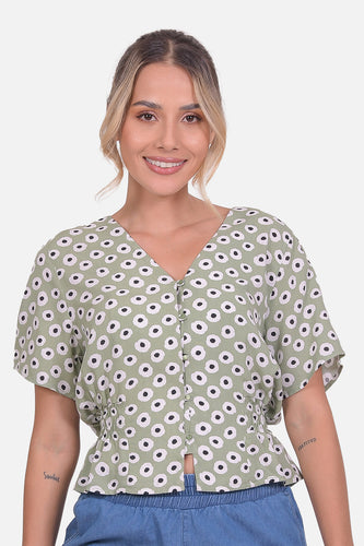 Blusa Laos Verde Menta