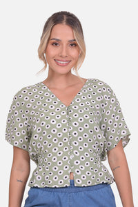 Blusa Laos Verde Menta