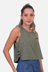 Blusa Niza Verde Militar