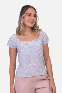 Blusa Riad Azul