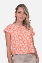 Cargar imagen en el visor de la galería, Blusa Yamina Naranja
