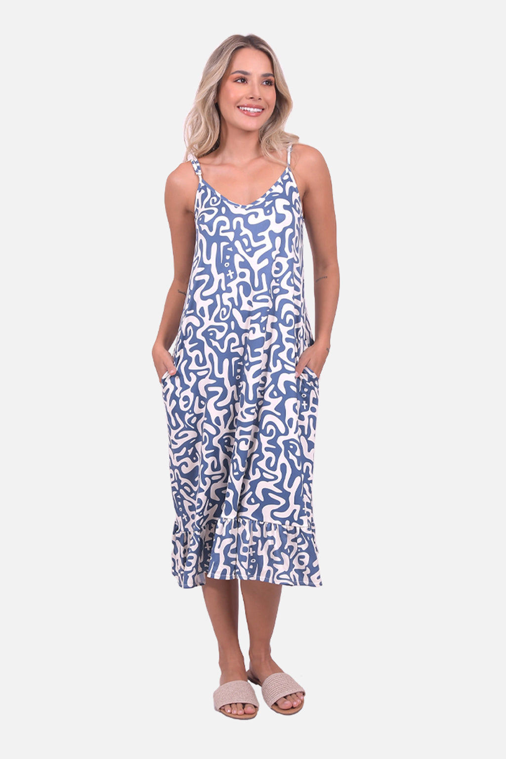 Vestido Nexxt Misisipi Indigo