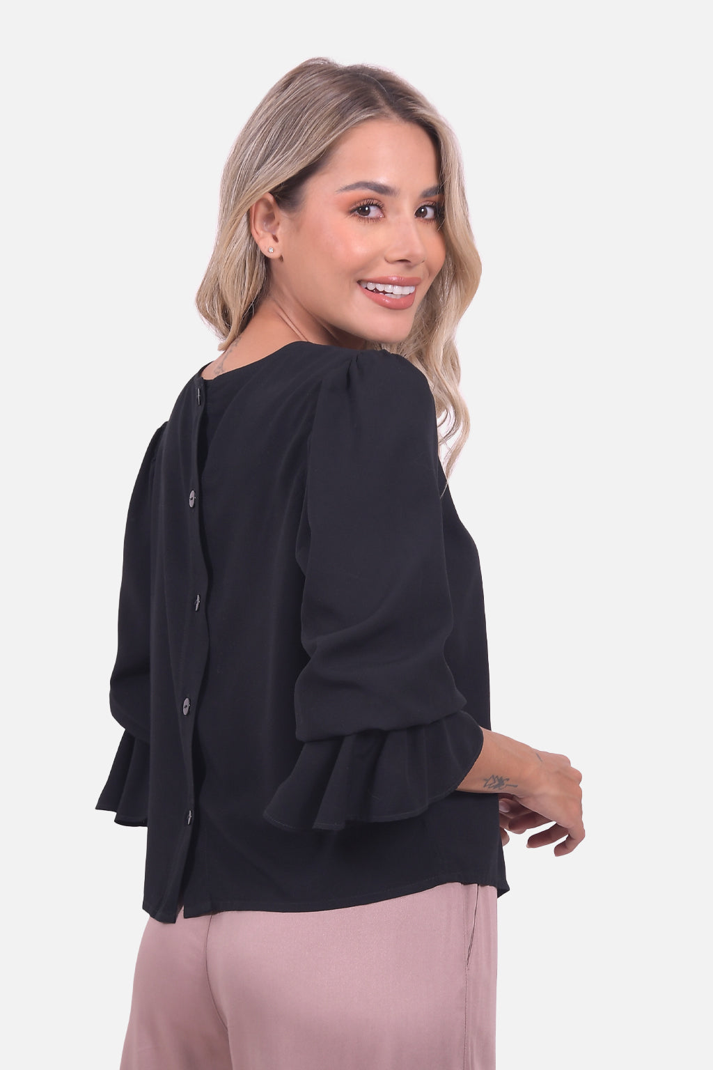 Blusa Atlas Negra