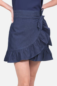 Falda Octavia Azul Navy